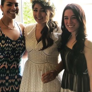 Self-portrait mini dress